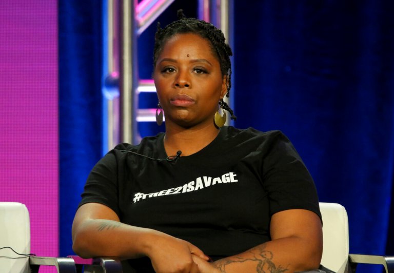 Patrisse Cullors participates in the 