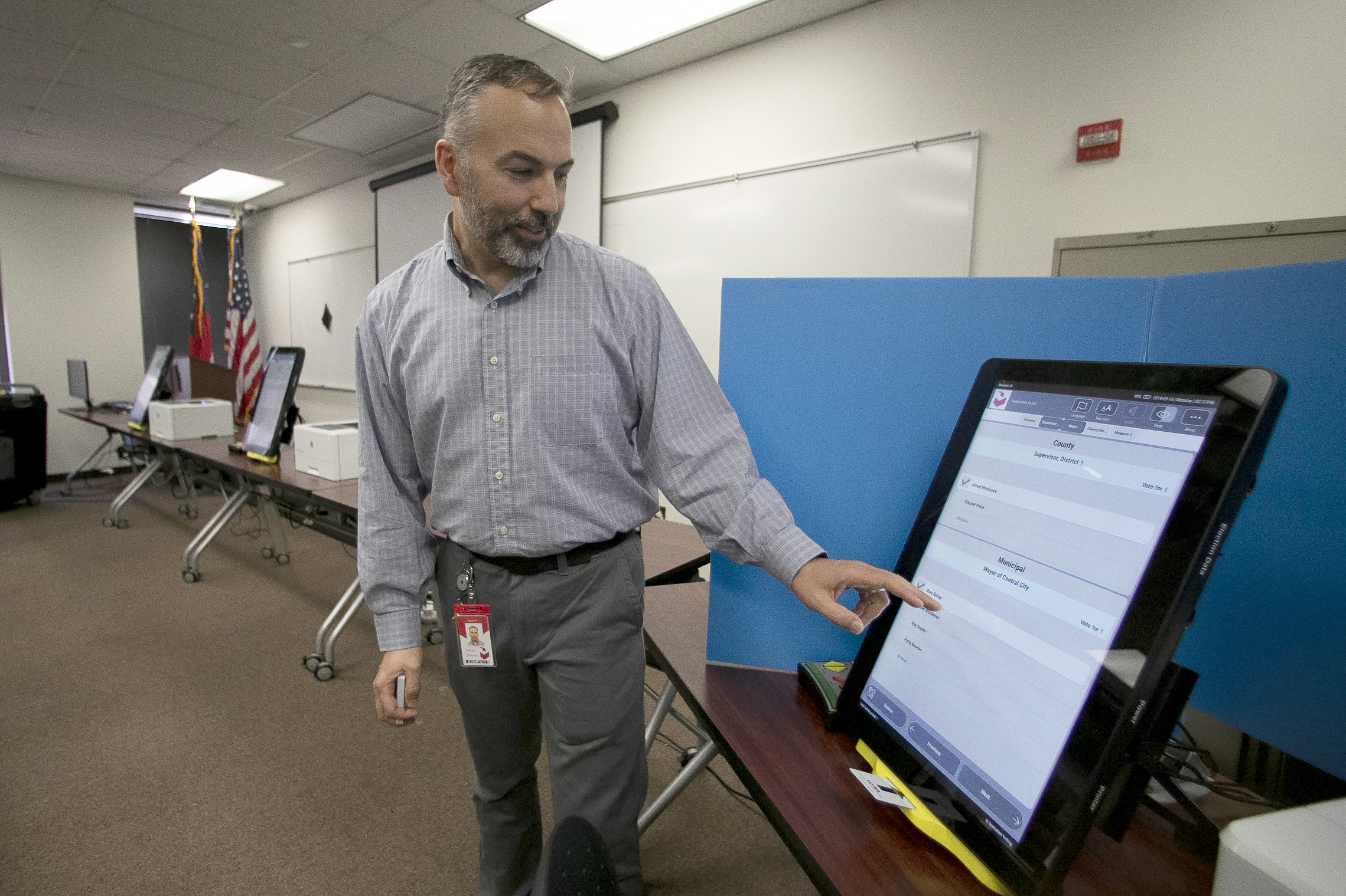 Pennsylvania county votes for district attorney investigation after voting machine mislabeling error