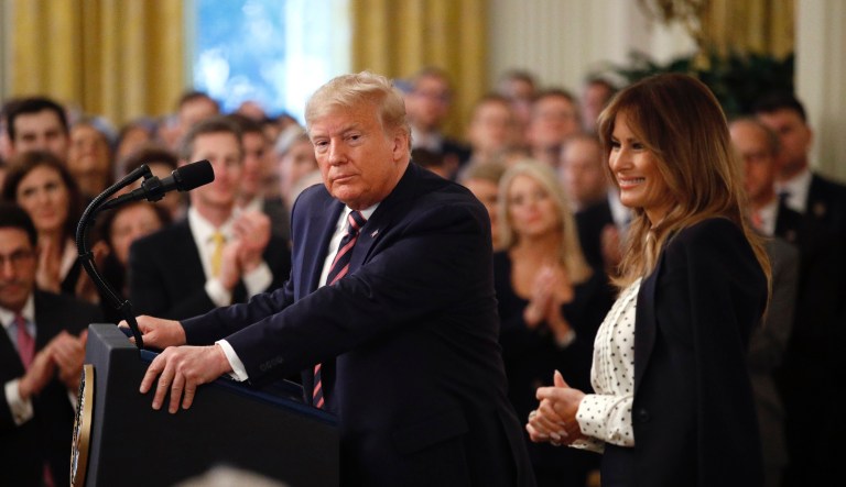 ‘This was not part of the deal’: Trump thanks his family for standing by his side through impeachment