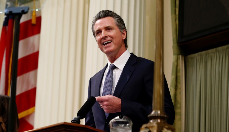 ‘I will fight it’: Gavin Newsom sets up effort to counter GOP-led recall campaign