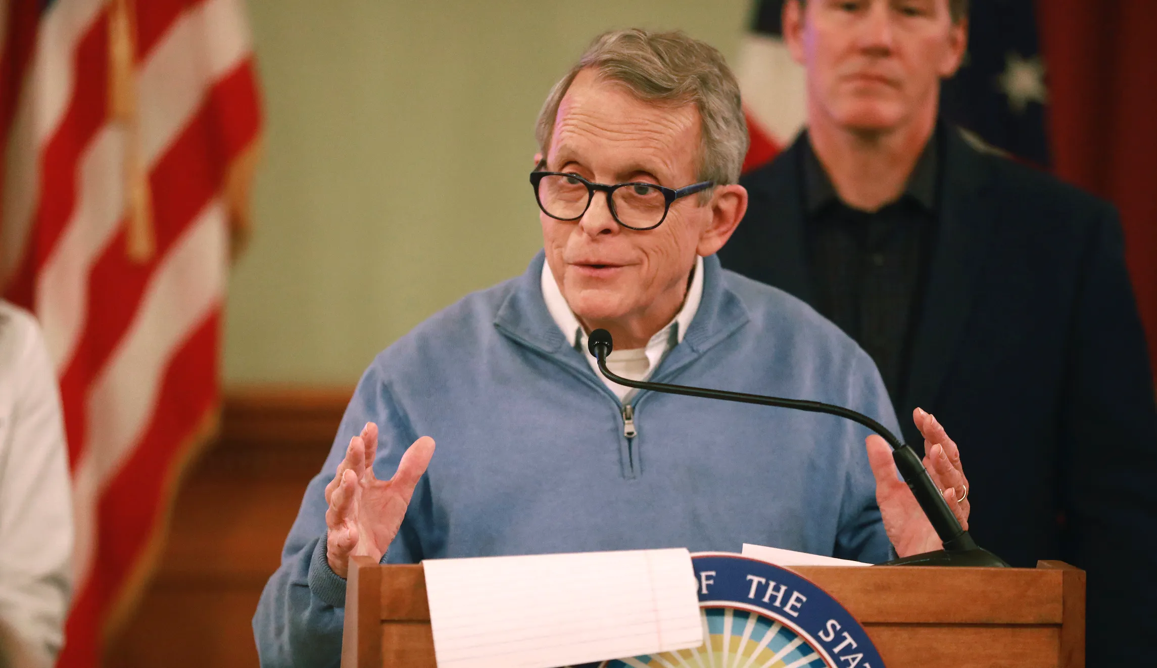Ohio governor’s coronavirus test was a false positive