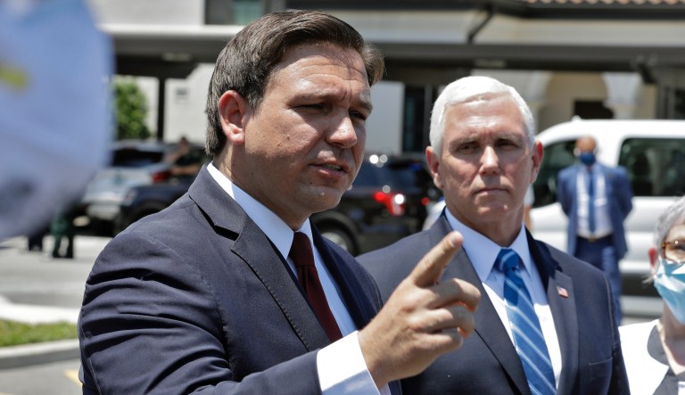 Ron DeSantis blasts ‘partisan narrative’ after fired employee claims Florida tried to skew coronavirus data