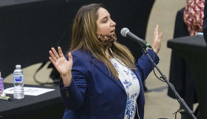 Illinois state Rep. Delia Ramirez.