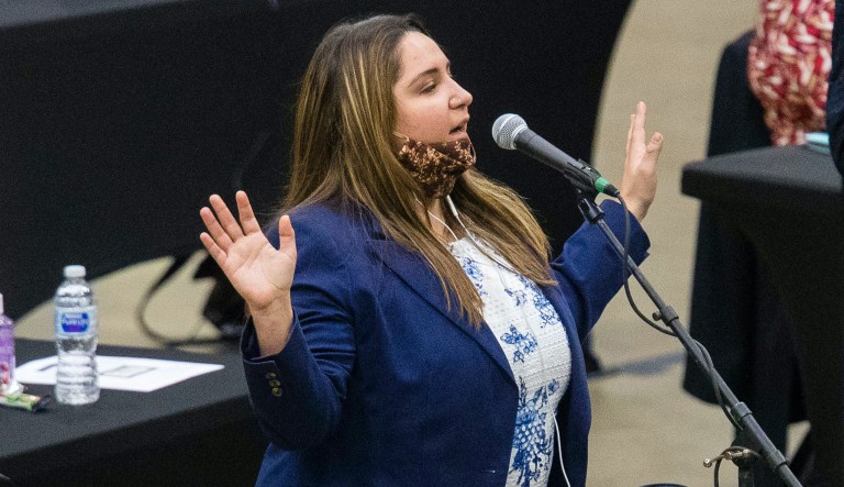 Illinois state Rep. Delia Ramirez.