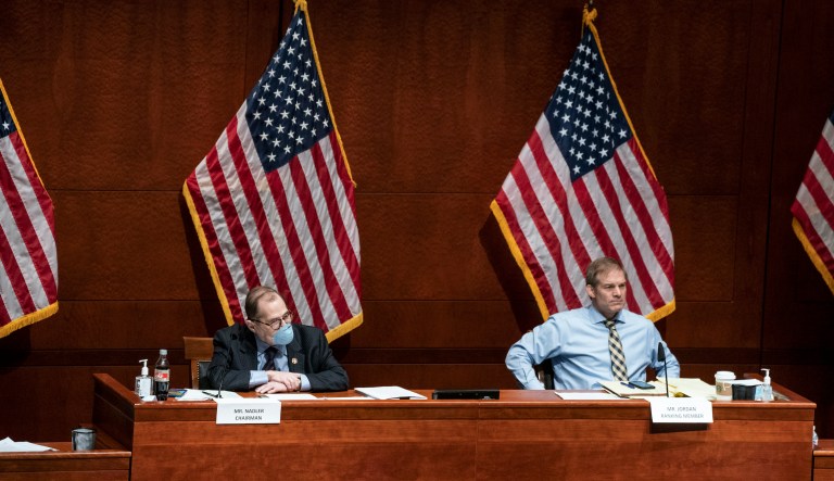 Jim Jordan slams Jerry Nadler for calling antifa a ‘myth’ and demands hearing on ‘left-wing violent extremists’