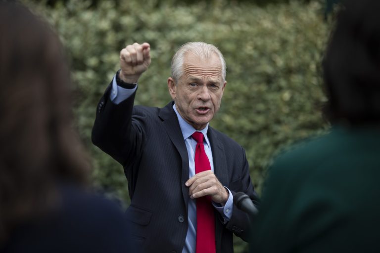 Peter Navarro distances self from aide who set up Oval Office meeting on military seizing voting machines