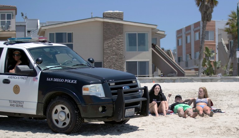 San Diego officer under investigation after appearing to joke about man he fatally shot