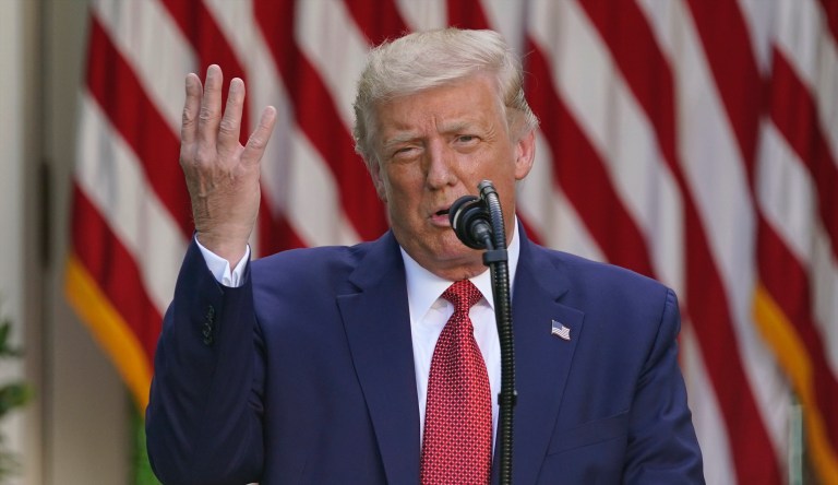 ‘Name it after the Rev. Al Sharpton?’: Trump mocks push to rename military bases honoring Confederates