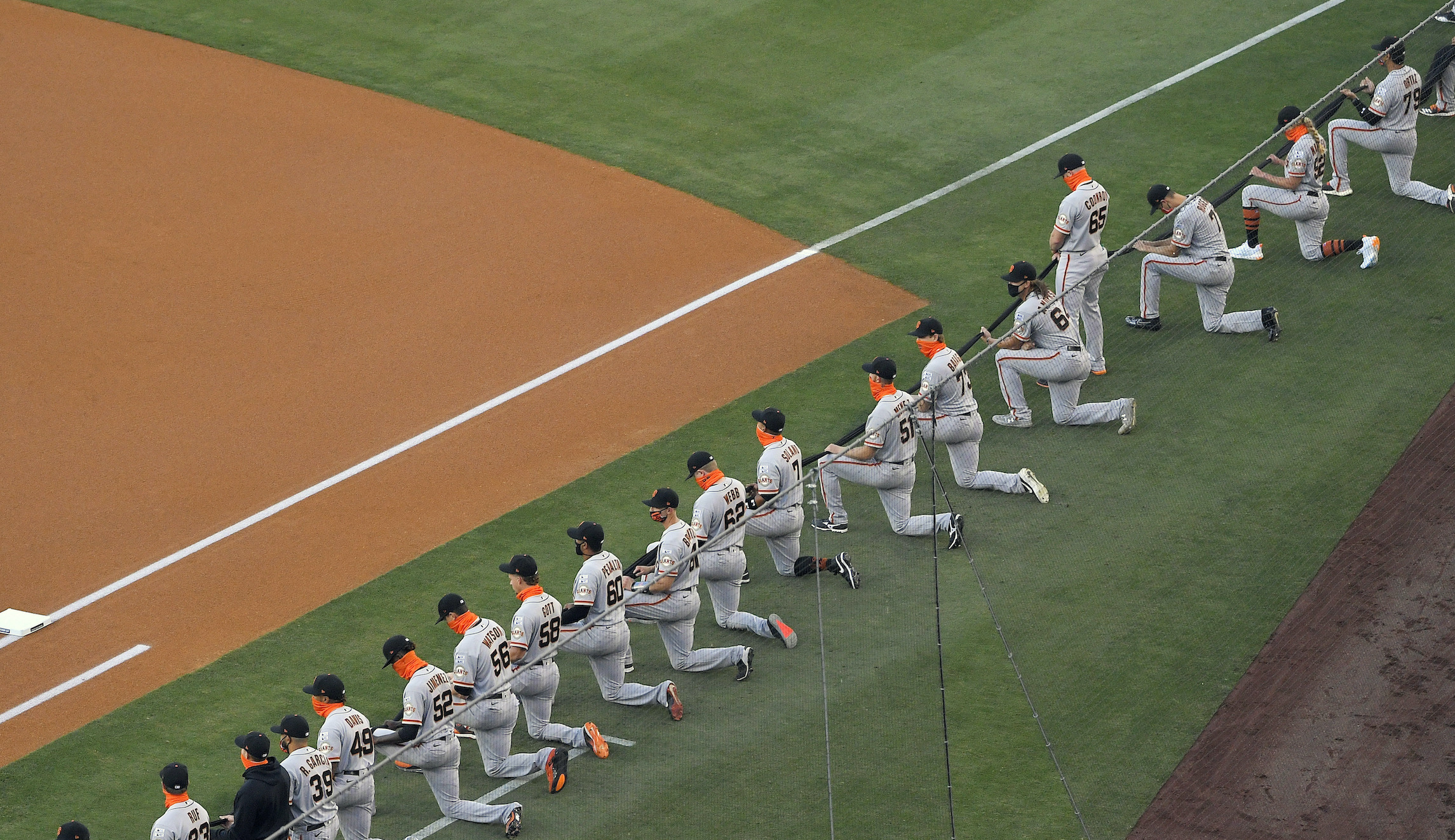 Giants Dodgers Baseball