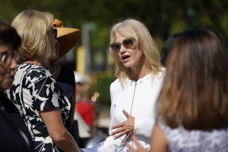 Ghoulish commentators belittle Kellyanne Conway’s decision to leave the White House for her family