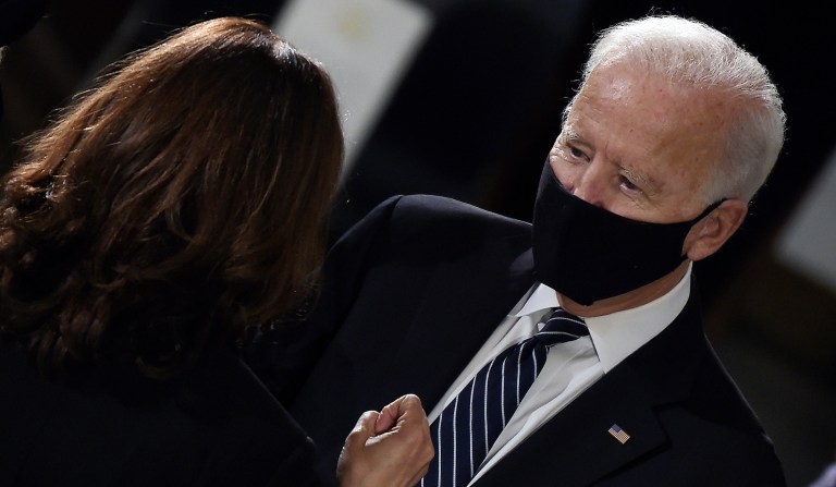 Biden campaign slams Trump tax report while cashing in on merchandise