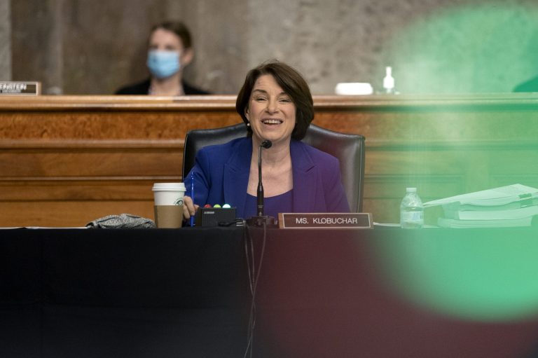 Amy Klobuchar, who helped make remote confirmation hearings possible, opposes them now