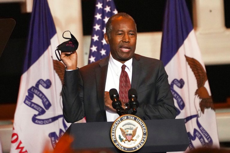 Former Secretary of Housing and Urban Development Ben Carson says he believes President Joe Biden isn't 