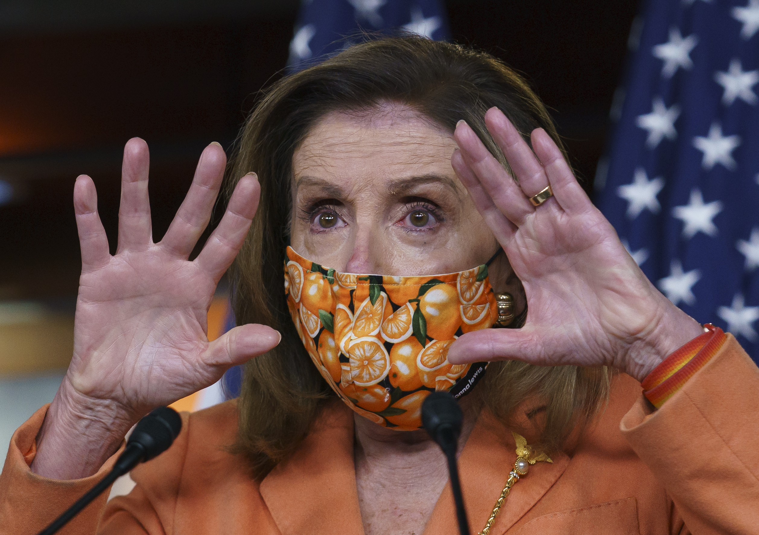 Nancy Pelosi goes full Trump on CNN