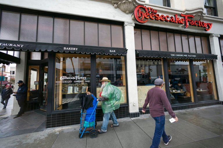 Six unvaccinated protesters arrested after ‘sit-in’ at New York Cheesecake Factory