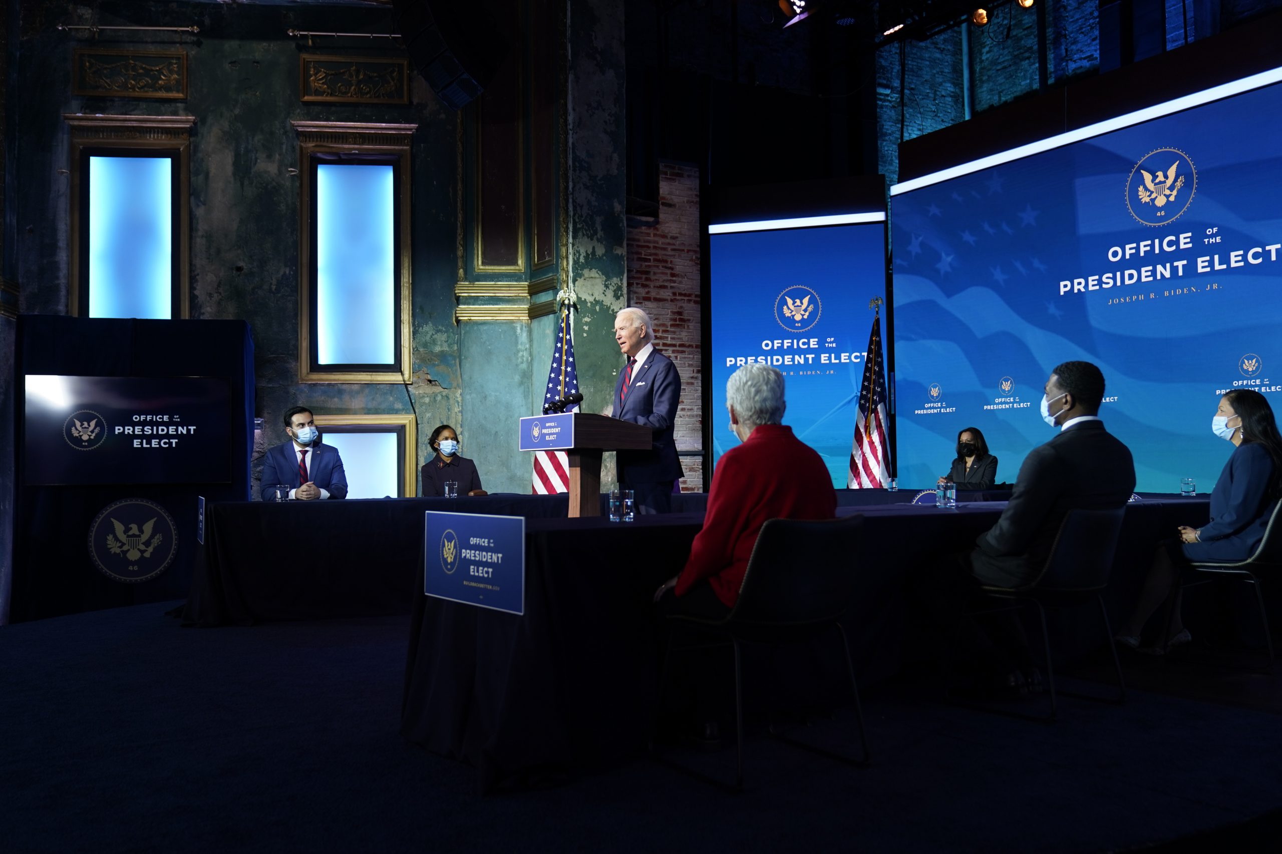 Biden close to getting his green team