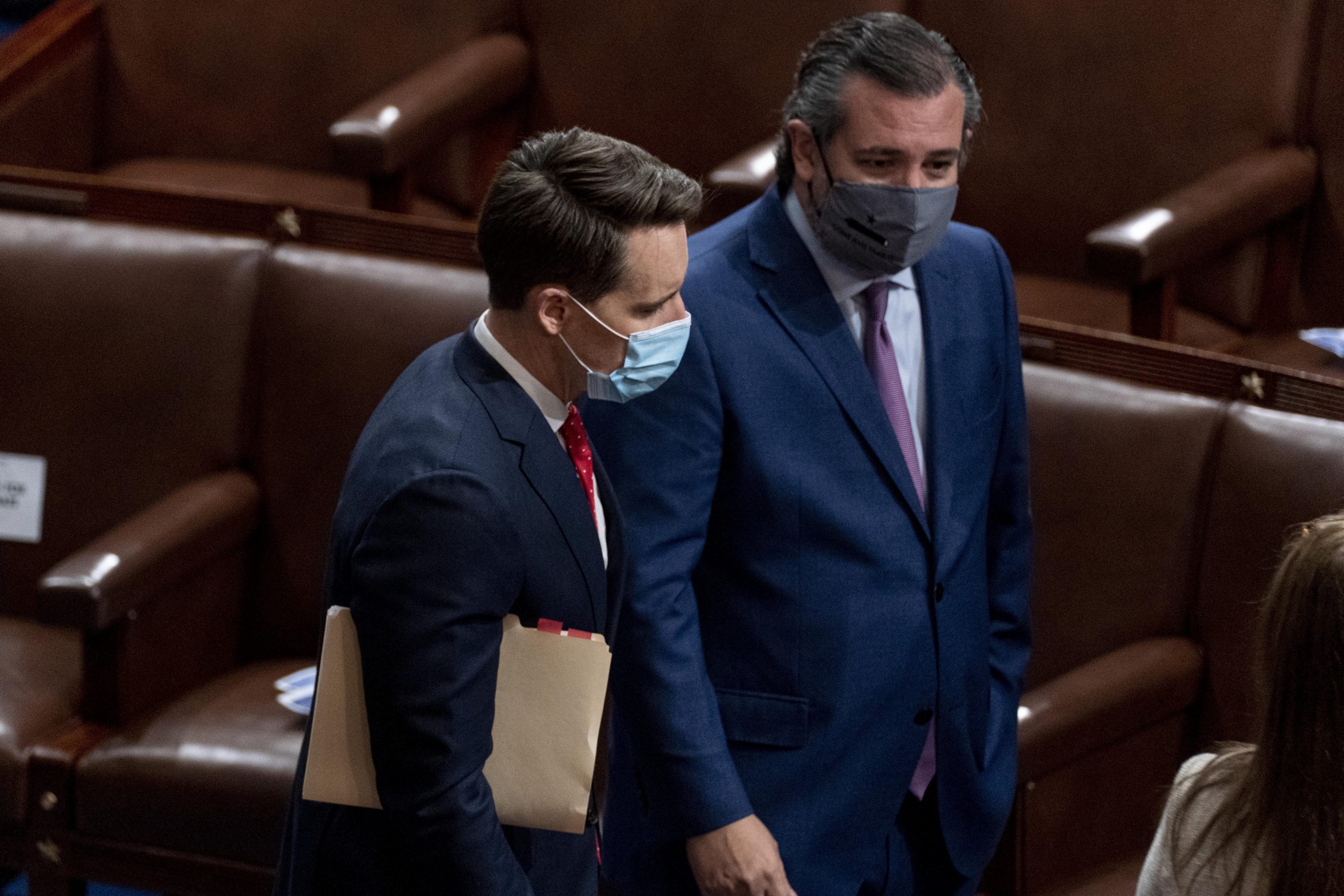 By the end, election-objecting senators' main argument was about feelings