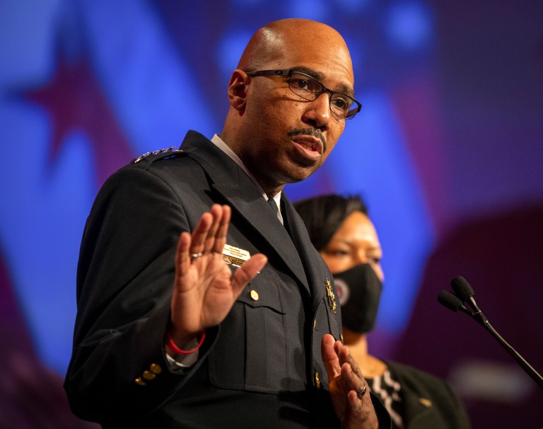 DC police chief says charging teenagers involved in Uber Eats driver’s murder as adults won’t ‘bring back the lost loved one’