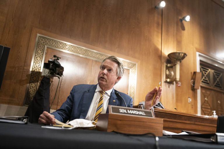 Sen. Roger Marshall says ‘shame on you’ to seniors who didn’t get a COVID booster shot