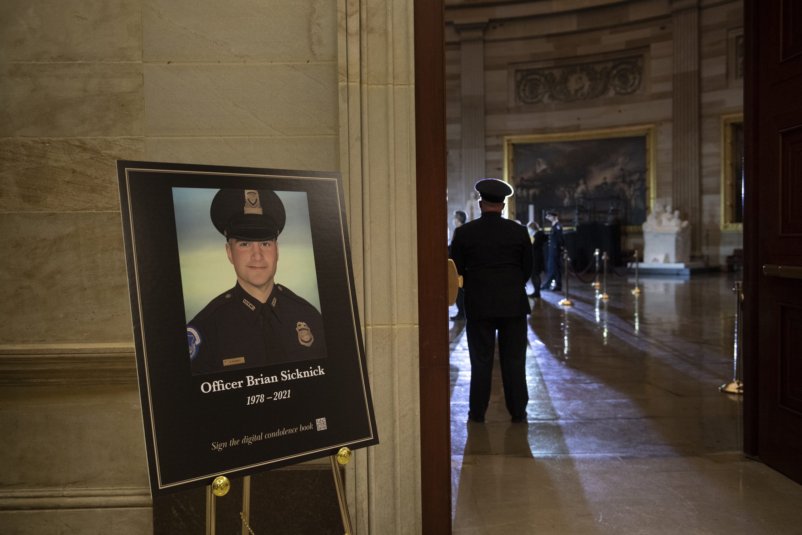 Debunked claims Officer Sicknick died from Capitol riot injuries reemerge at Day One hearing