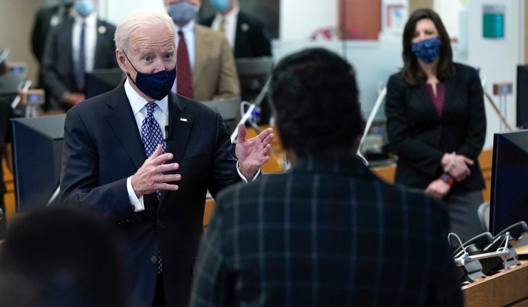 ‘I handed in all my notes’: Biden dings Trump over foreign leader meetings