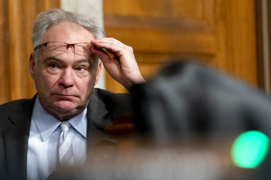 Tim Kaine urges Senate to adopt his debt bill amendment