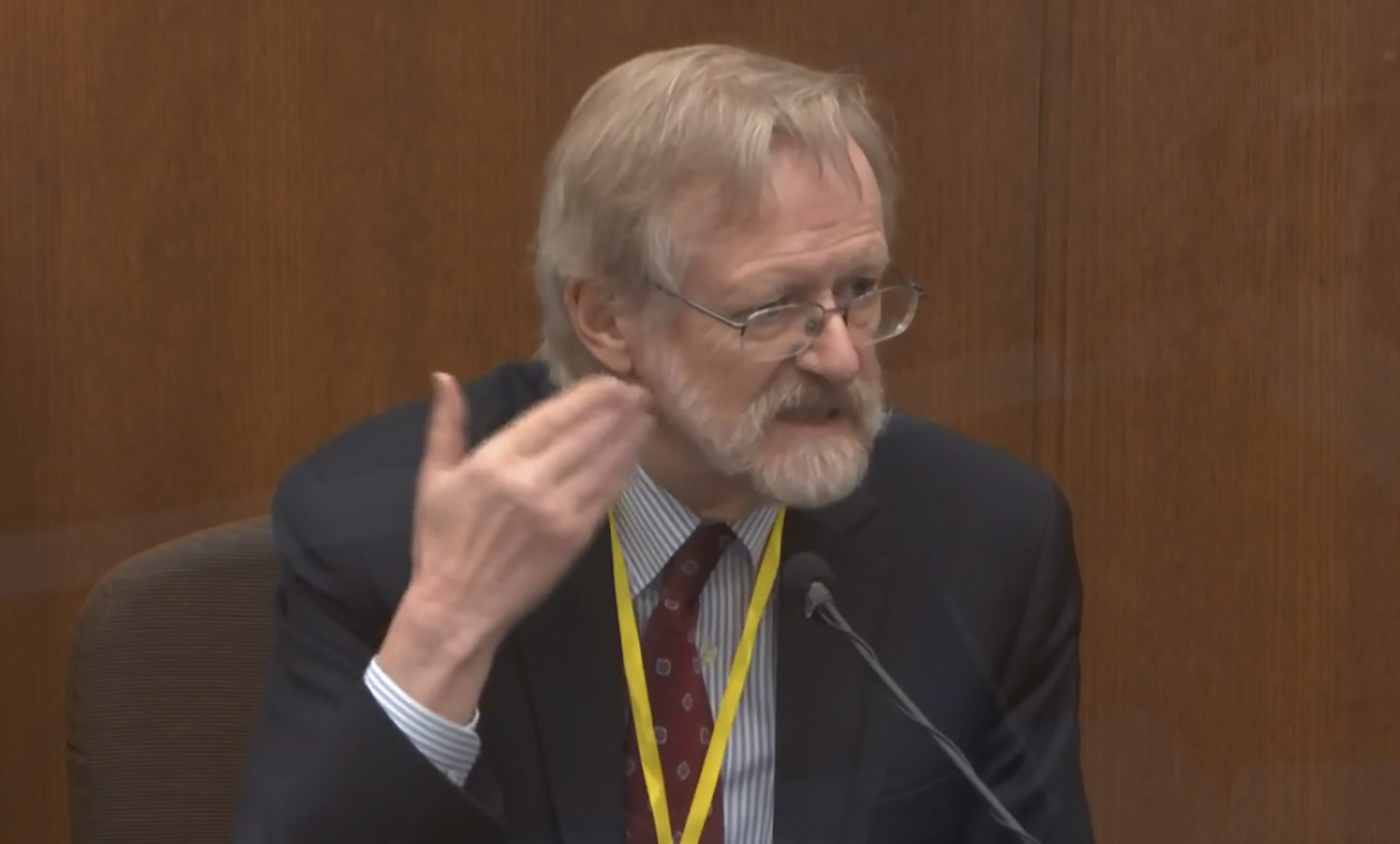 Pulmonologist says George Floyd died from a ‘low level of oxygen’