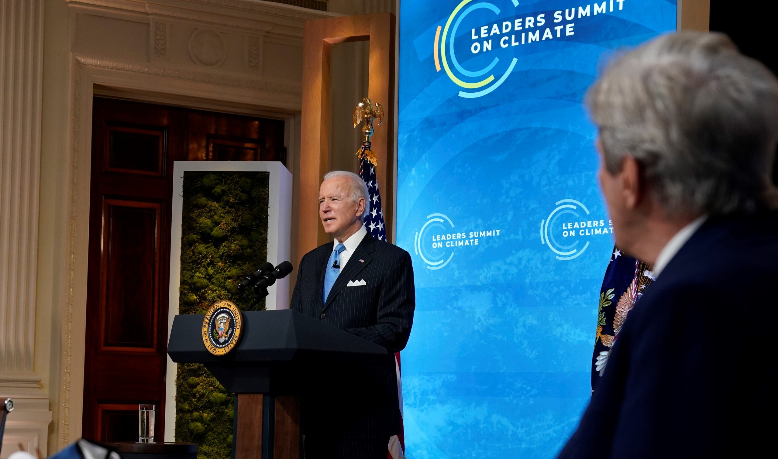 Biden says he looks forward to working with Russia on carbon removal