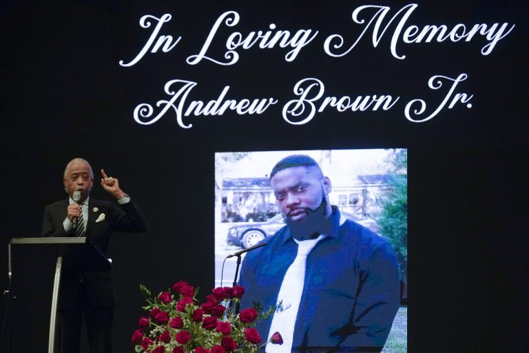 Al Sharpton claims ‘America was built on racism’ in rebuff of Tim Scott at Andrew Brown funeral