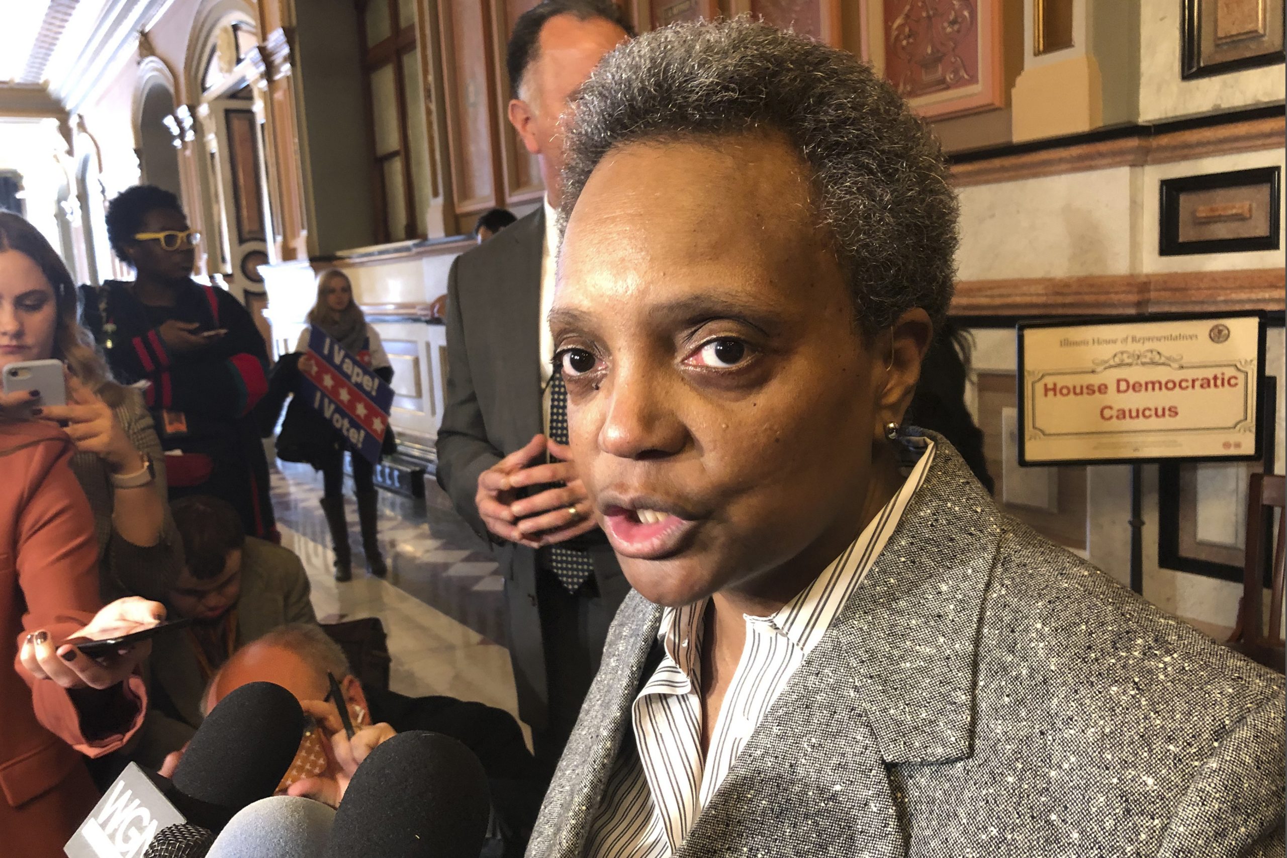 Lightfoot says she would ‘absolutely’ exclude white journalists from interviews again