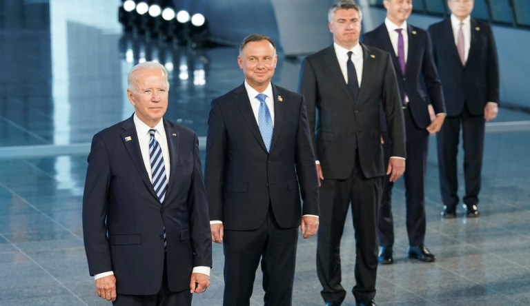 Biden fully rejects Trump’s NATO frame in Brussels