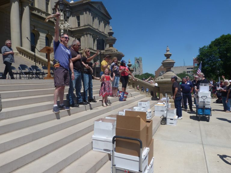 Over 7,000 affidavits delivered to Michigan lawmakers claim election fraud