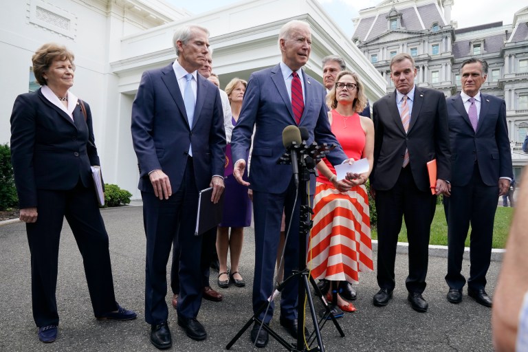 Biden might have outsmarted himself on infrastructure deal