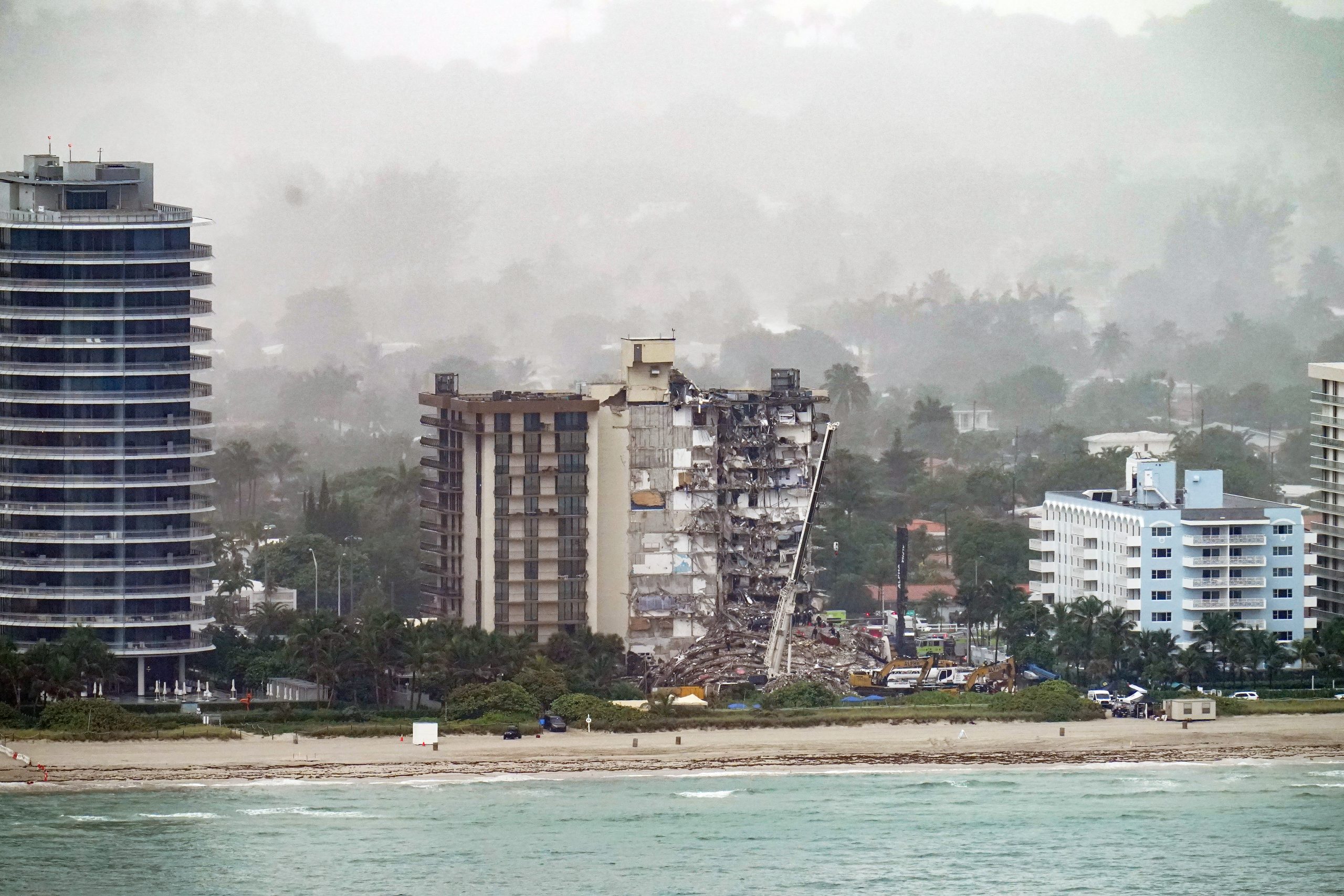 Death toll rises to nine as over 150 remain unaccounted for in Miami condominium collapse