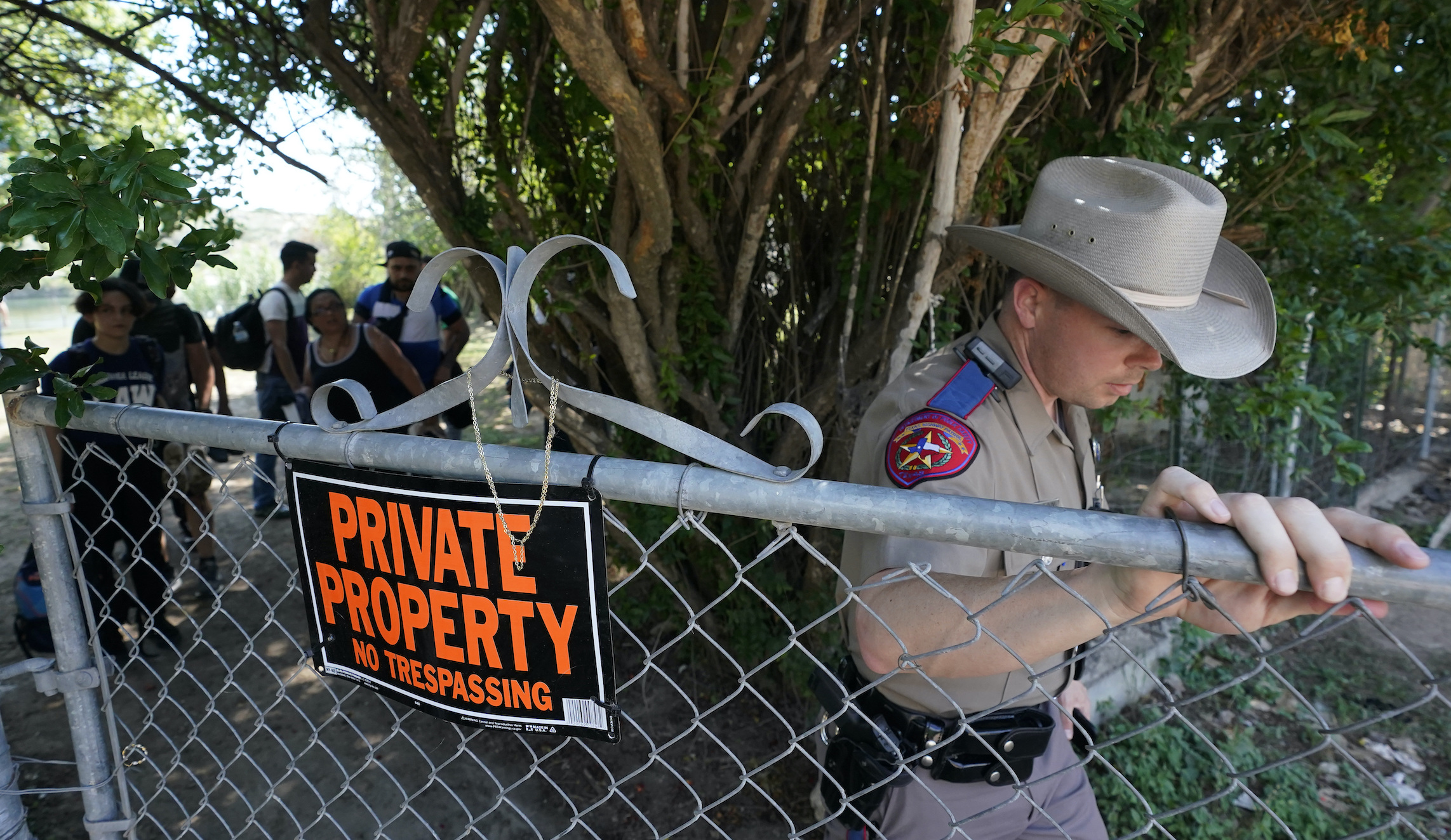 Immigration Texas State Troopers
