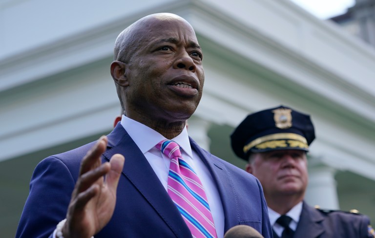 WATCH: NYC Mayor-elect Eric Adams says T-shirt and hat should be made saying ‘vaccine and testing’