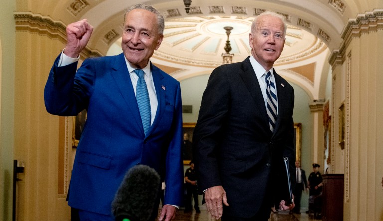 ‘Up in the air’: White House passes debt ceiling buck to Schumer