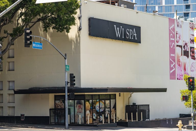 Los Angeles police declare unlawful assembly for second time outside Wi Spa
