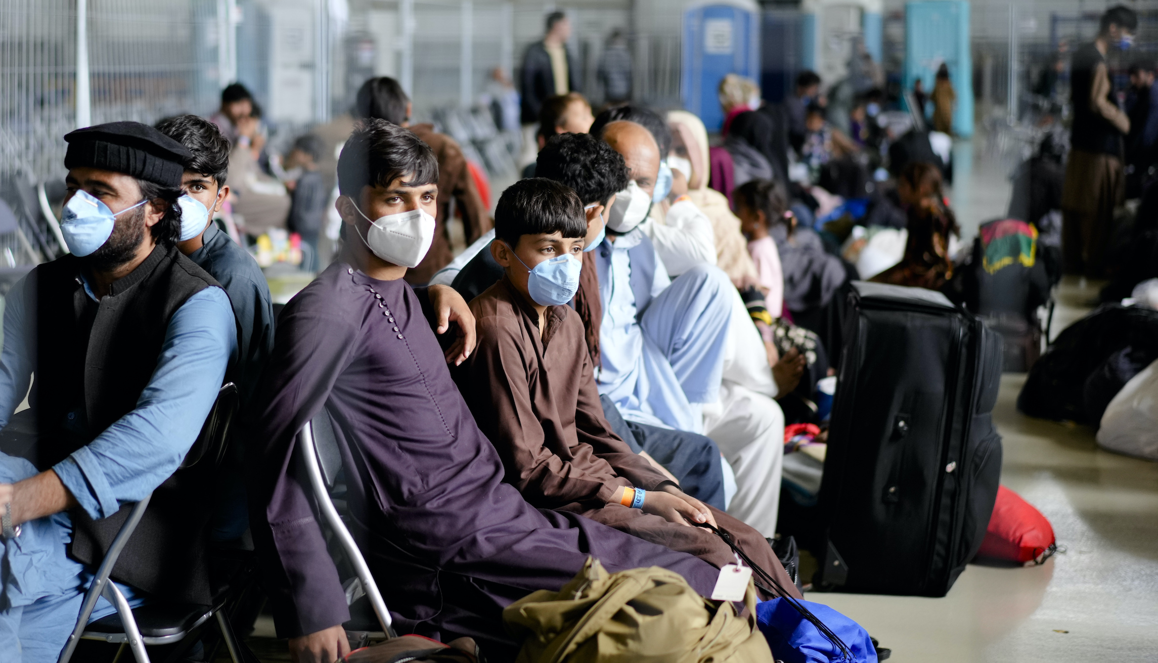 Just 1,200 Afghan refugees left on a single US military base, DHS says