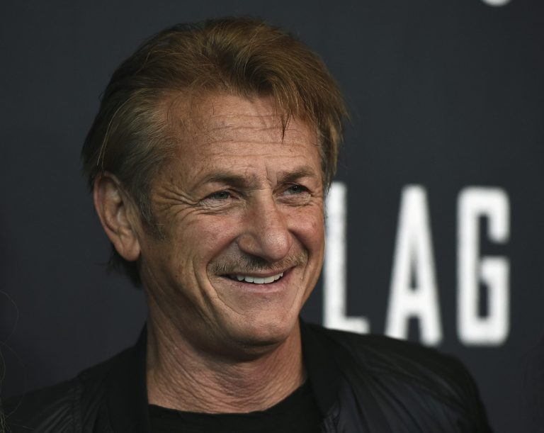 Sean Penn walks miles to Polish border after abandoning vehicle in Ukraine