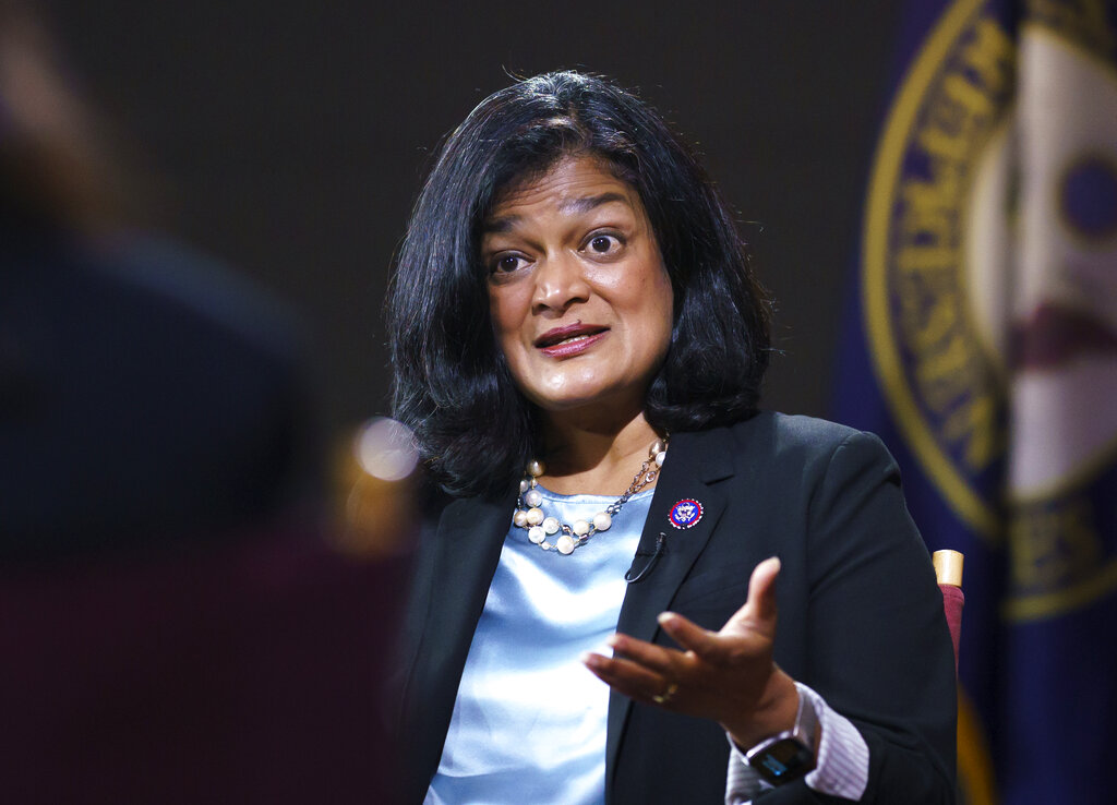 Jayapal pushed Biden for $3T spending bill