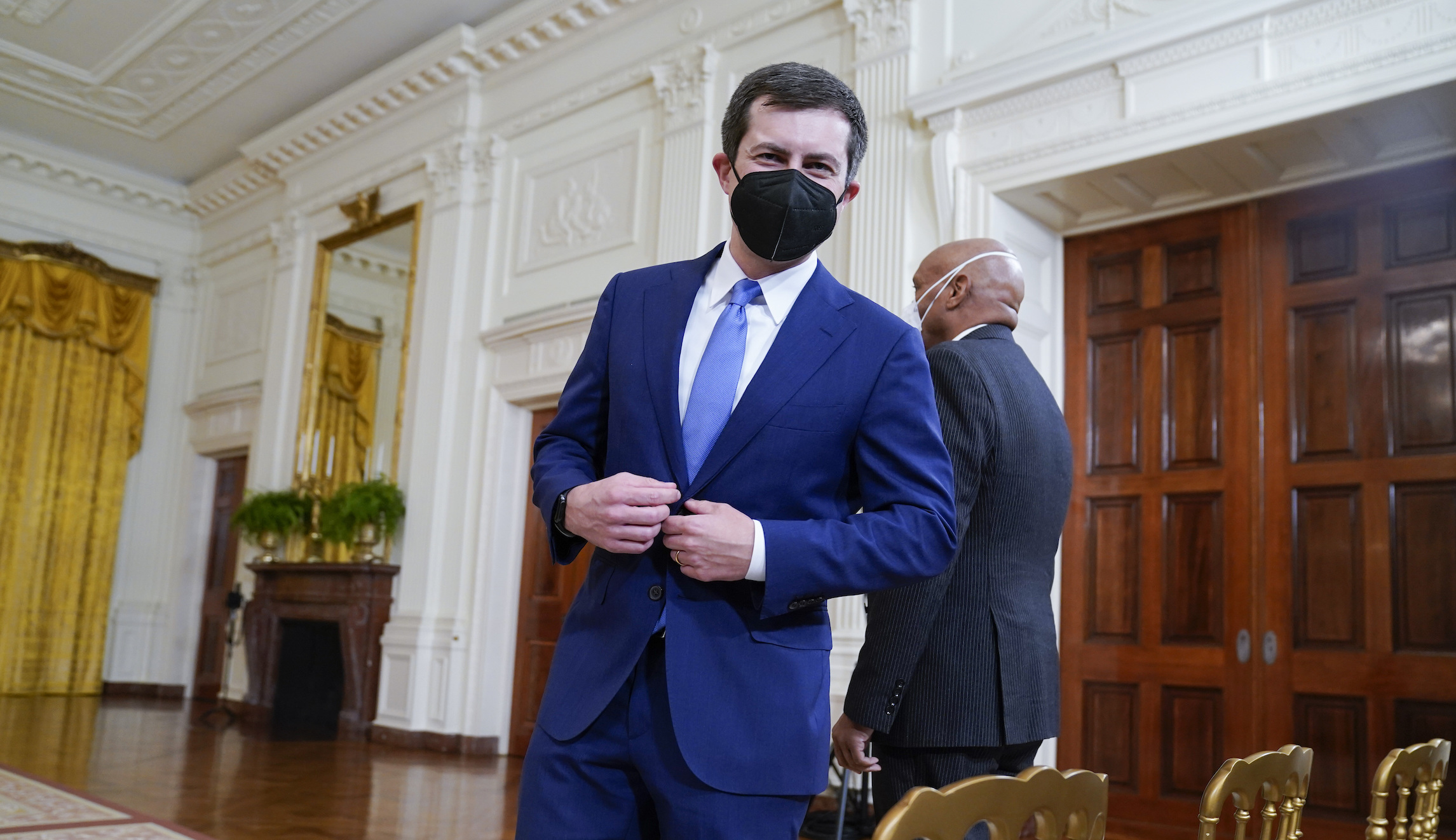 Buttigieg zings Republicans while touting bipartisan support for infrastructure package