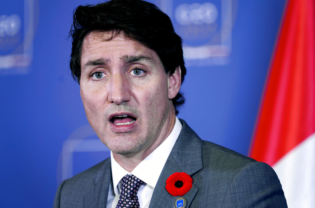 Canadian Prime Minister Justin Trudeau tests positive for COVID-19