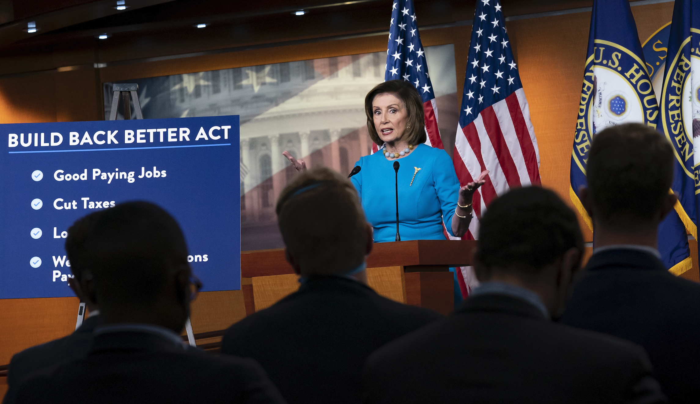 Almost everything Pelosi is saying about Biden’s ‘Build Back Better’ agenda is wrong