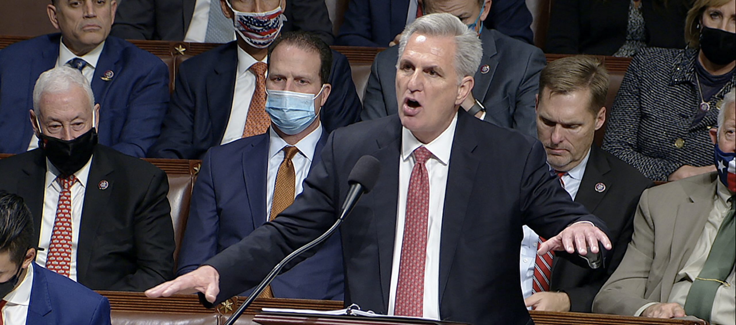 Five memorable moments from McCarthy’s eight-hour House floor speech