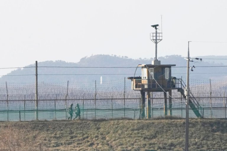 Unidentified person crossed militarized border from South Korea to North Korea