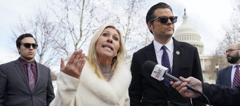 Democratic House member asks Capitol Police to investigate Marjorie Taylor Greene’s ‘dangerous threats in my workplace’