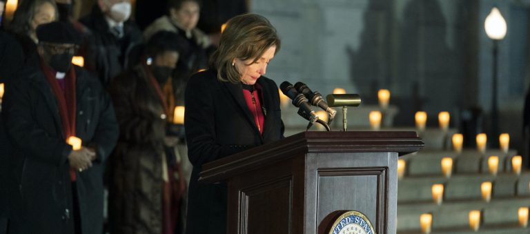 Congress closes day of events marking anniversary of Jan. 6 riot with candlelight vigil