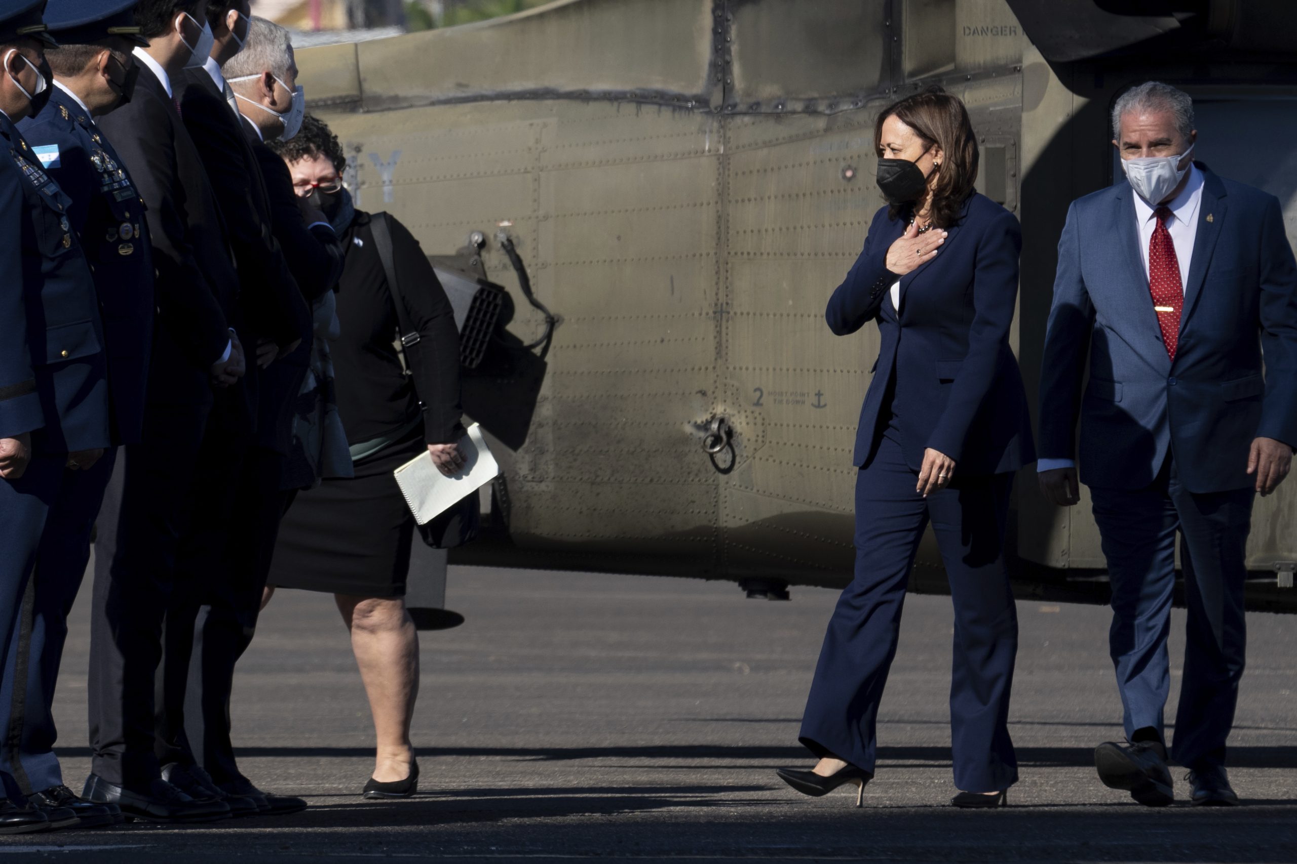 China upset Harris met with vice president of Taiwan