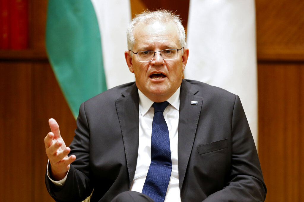Australian prime minister calls for answers about laser incident with China